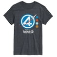 thumbnail image 1 of Fantastic Four (2025) - Fantatic Four Logo Space Logo - Men's Short Sleeve Graphic T-Shirt, 1 of 4