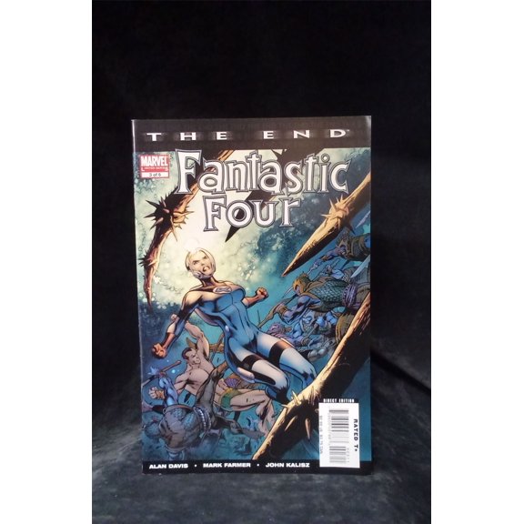 Pre-Owned Fantastic Four: The End #3 2007 Marvel Comics Comic Book