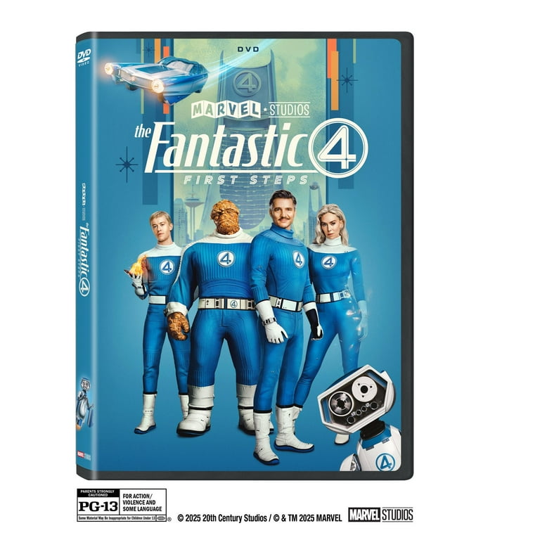 The Fantastic Four: First Steps (DVD) Marvel Studios, Action