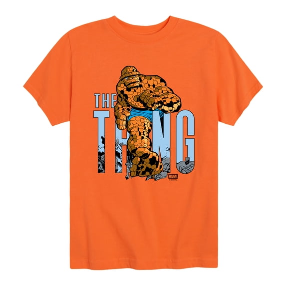 Fantastic Four - The Thing - Youth Boys Short Sleeve Graphic T-Shirt