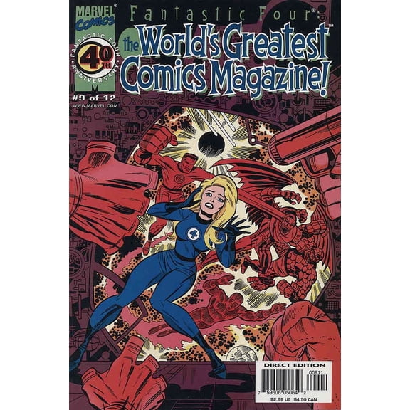 Fantastic Four: The World's Greatest Comics Magazine #9 VF ; Marvel Comic Book