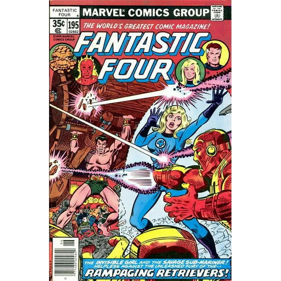 Fantastic Four (Vol. 1) #195 VF ; Marvel Comic Book