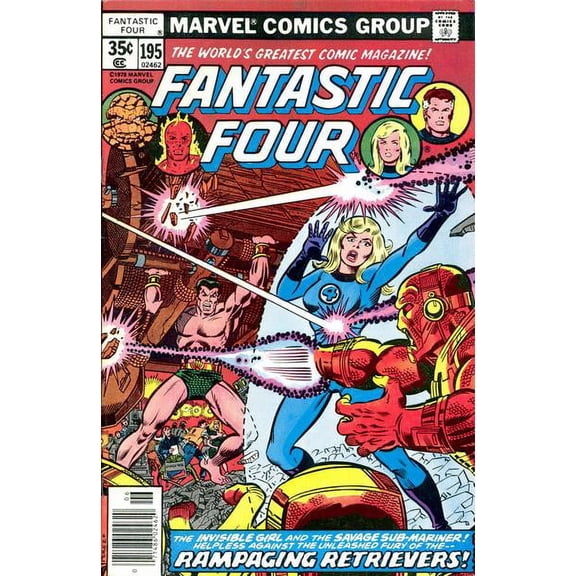 Fantastic Four (Vol. 1) #195 VF ; Marvel Comic Book