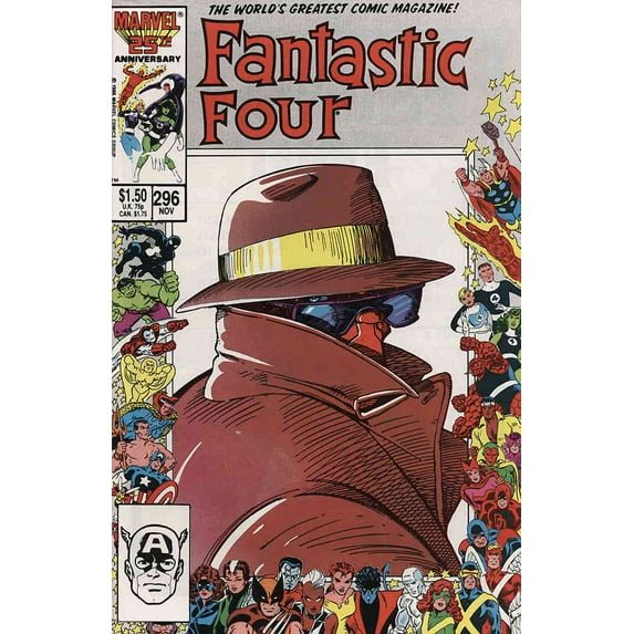 Fantastic Four (Vol. 1) #296 VF ; Marvel Comic Book