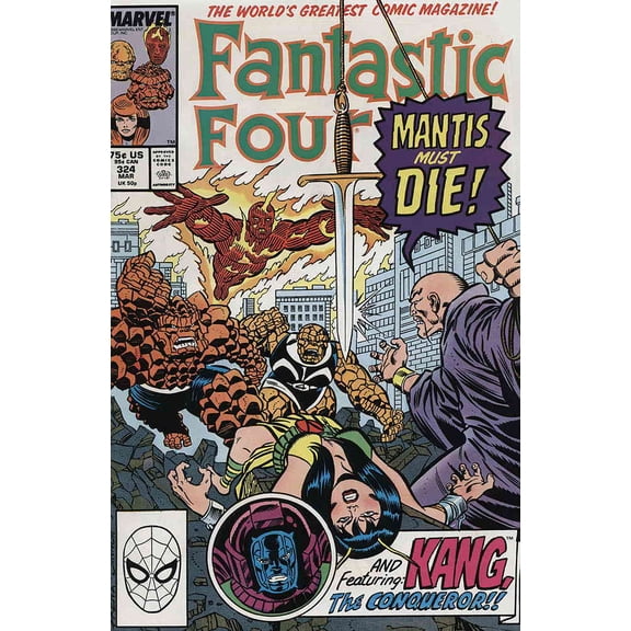 Fantastic Four (Vol. 1) #324 VF ; Marvel Comic Book