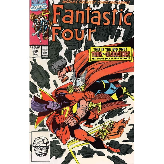 Fantastic Four (Vol. 1) #339 VF ; Marvel Comic Book