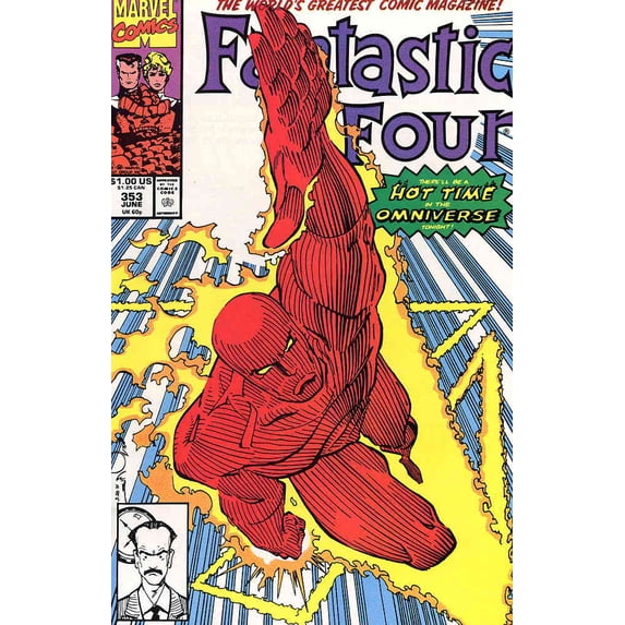 Fantastic Four (Vol. 1) #353 VF ; Marvel Comic Book