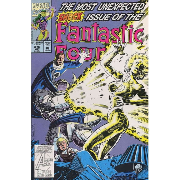 Fantastic Four (Vol. 1) #376 VF ; Marvel Comic Book