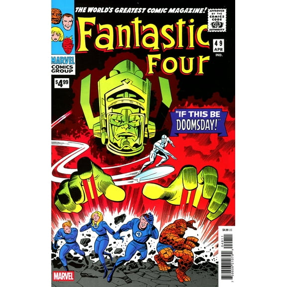 Fantastic Four (Vol. 1) #49A VF ; Marvel Comic Book