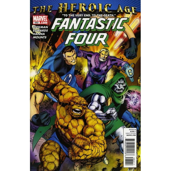 Fantastic Four (Vol. 1) #582 VF ; Marvel Comic Book