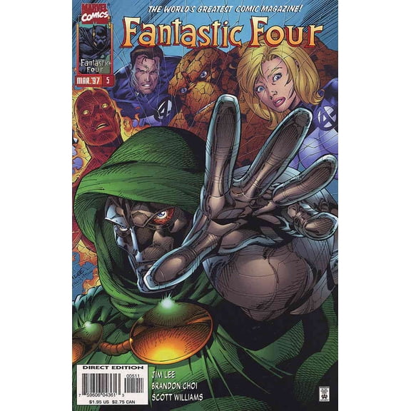Fantastic Four (Vol. 2) #5 VF ; Marvel Comic Book