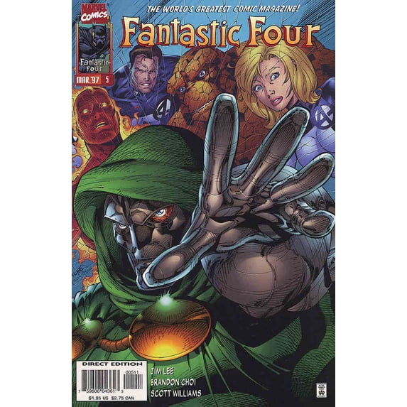 Fantastic Four (Vol. 2) #5 VF ; Marvel Comic Book