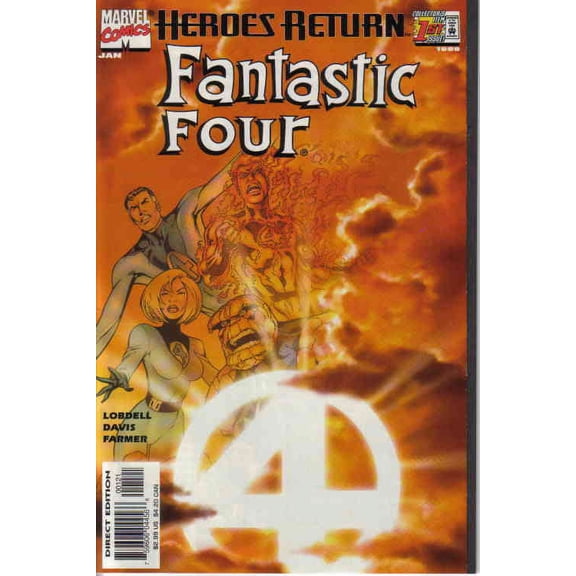 Fantastic Four (Vol. 3) #1A VF ; Marvel Comic Book