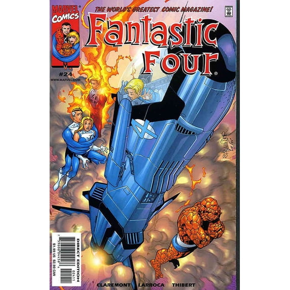 Fantastic Four (Vol. 3) #24 VF ; Marvel Comic Book
