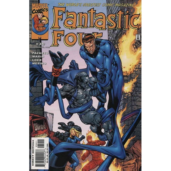 Fantastic Four (Vol. 3) #39 VF ; Marvel Comic Book