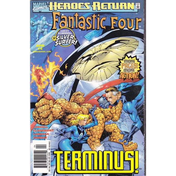 Fantastic Four (Vol. 3) #4 (Newsstand) VF ; Marvel Comic Book