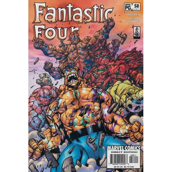 Fantastic Four (Vol. 3) #58 VF ; Marvel Comic Book