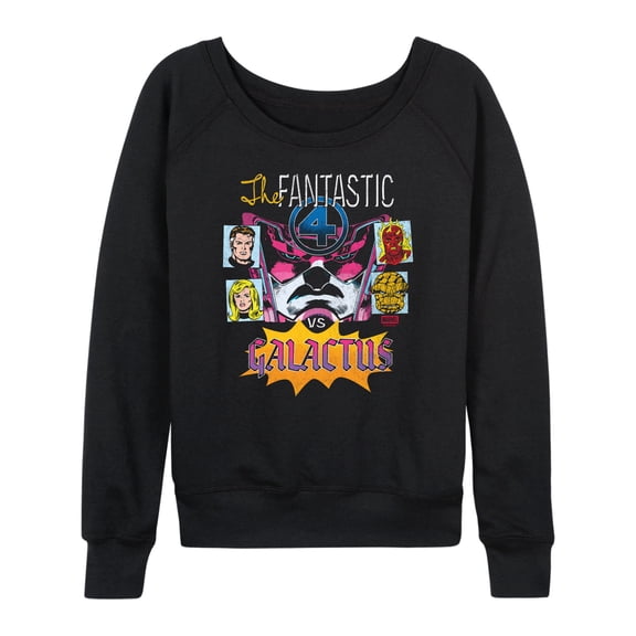 Fantastic Four - Vs Galactus - Women's French Terry Long Sleeve Pullover