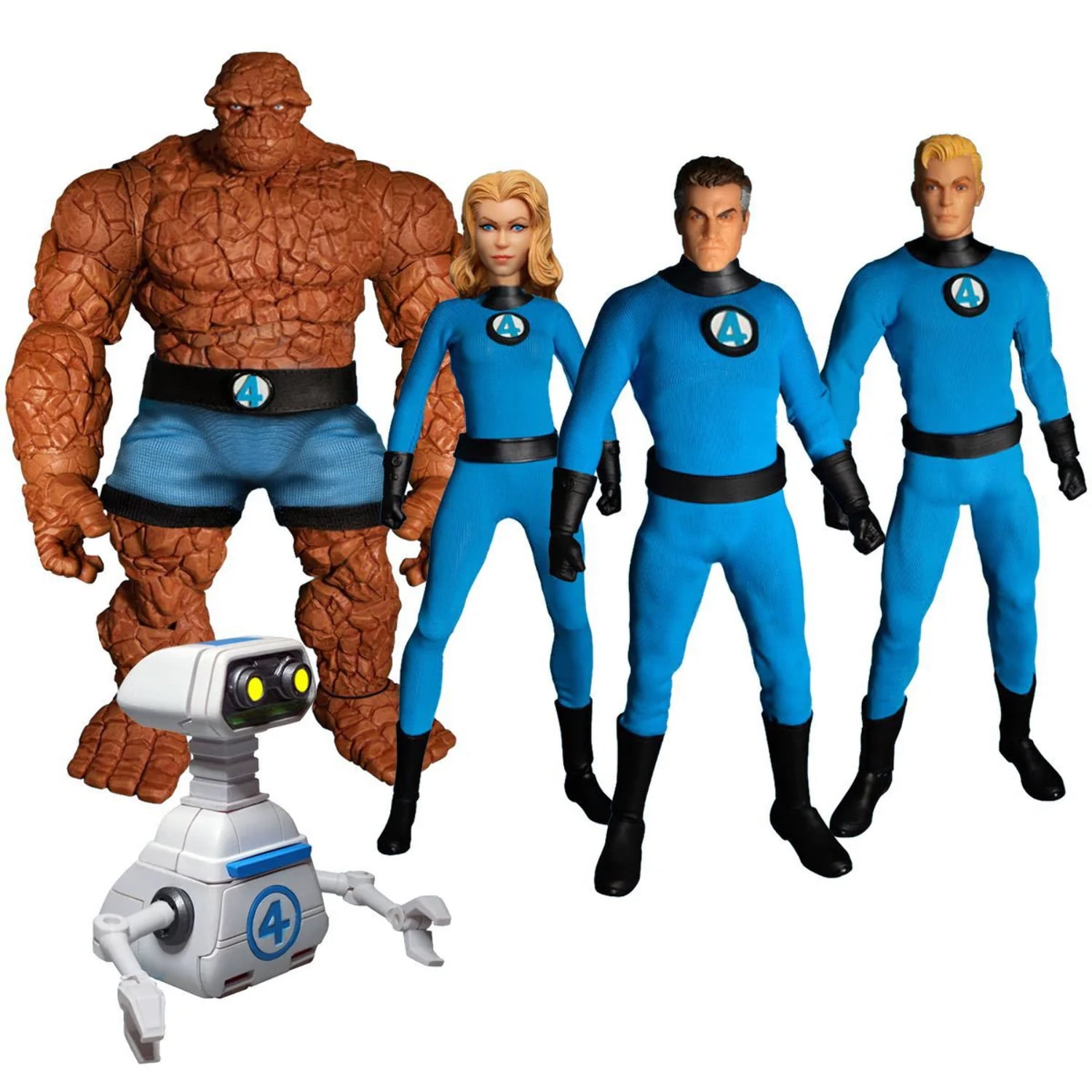 Fantastic Four Deluxe Steel Boxed Set with Action Figures