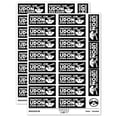 thumbnail image 1 of Fantastic Job Udon You Don't Even Know Teacher Student School Sticker Set - Black - Gloss Finish - 2.00" Large, 1 of 7