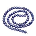 thumbnail image 1 of Fantastic Lavender Lilac Fresh Water Pearl Strand | Approx 57 Pearls | 6mm |, 1 of 3