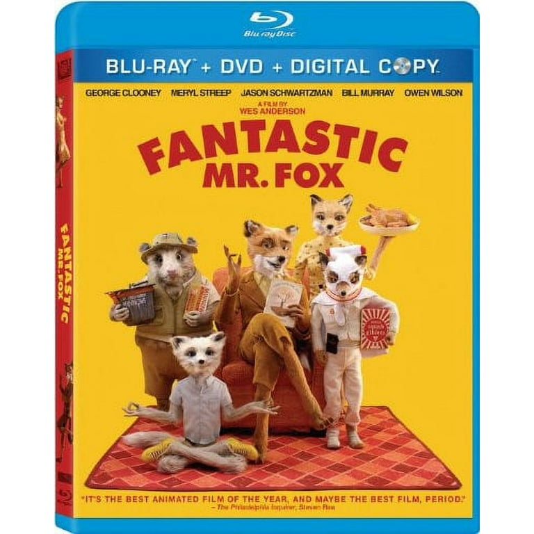 Fantastic Mr. Fox (Blu-ray + DVD + Digital Copy) - Walmart.com