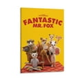 thumbnail image 1 of Fantastic Mr Fox Classic Movie Posters & Prints Artworks Picture Print Poster Wall Art Painting Canvas Gift Decor Home Posters Decorative 16x24inch(40x60cm), 1 of 6