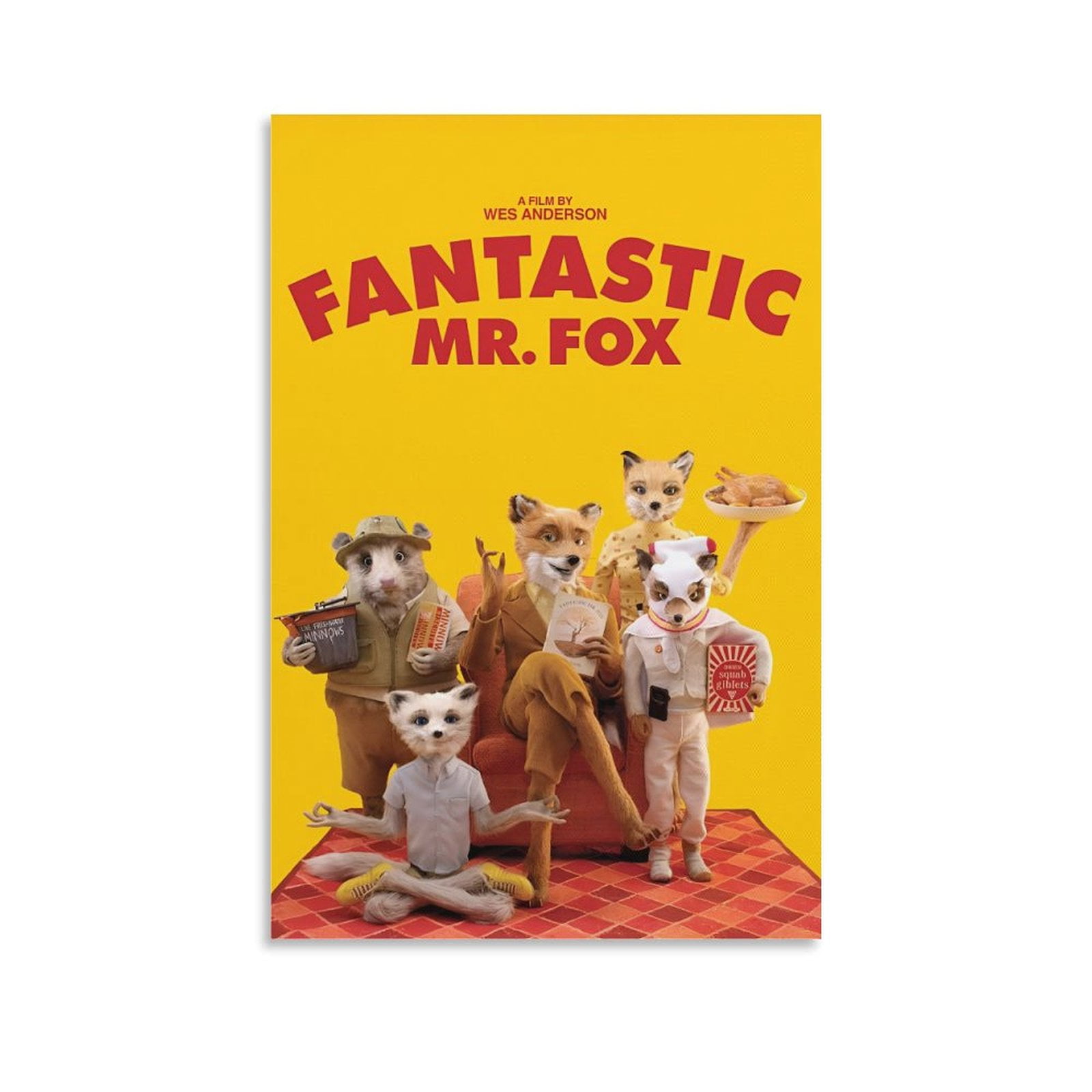 Fantastic Mr Fox Classic Movie Posters & Prints Poster Decorative ...