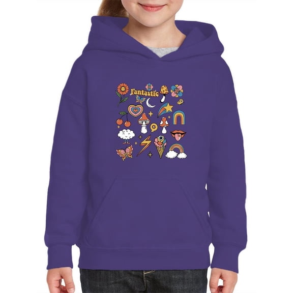 Fantastic Objects Hoodie Juniors -Image by Shutterstock,  Medium