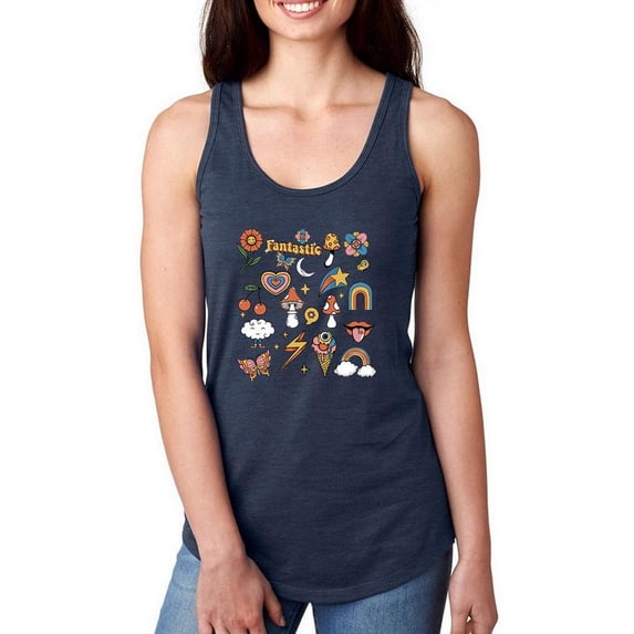 Fantastic Objects Racerback Tank Women -Image by Shutterstock, Female Large