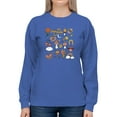 thumbnail image 1 of Fantastic Objects Sweatshirt Women -Image by Shutterstock, Female XX-Large, 1 of 4