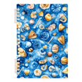 thumbnail image 1 of Fantastic Shells on Sea Notebooks 1-subject Journal 60 Sheets A5 College Ruled Paper Detachable Ring 8.3"x5.7", 1 of 8