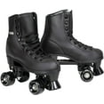 thumbnail image 1 of Fantastic Skates with Retro Quad Design for Kids and Adults (Black, Women's 10 / Men's 9), 1 of 10