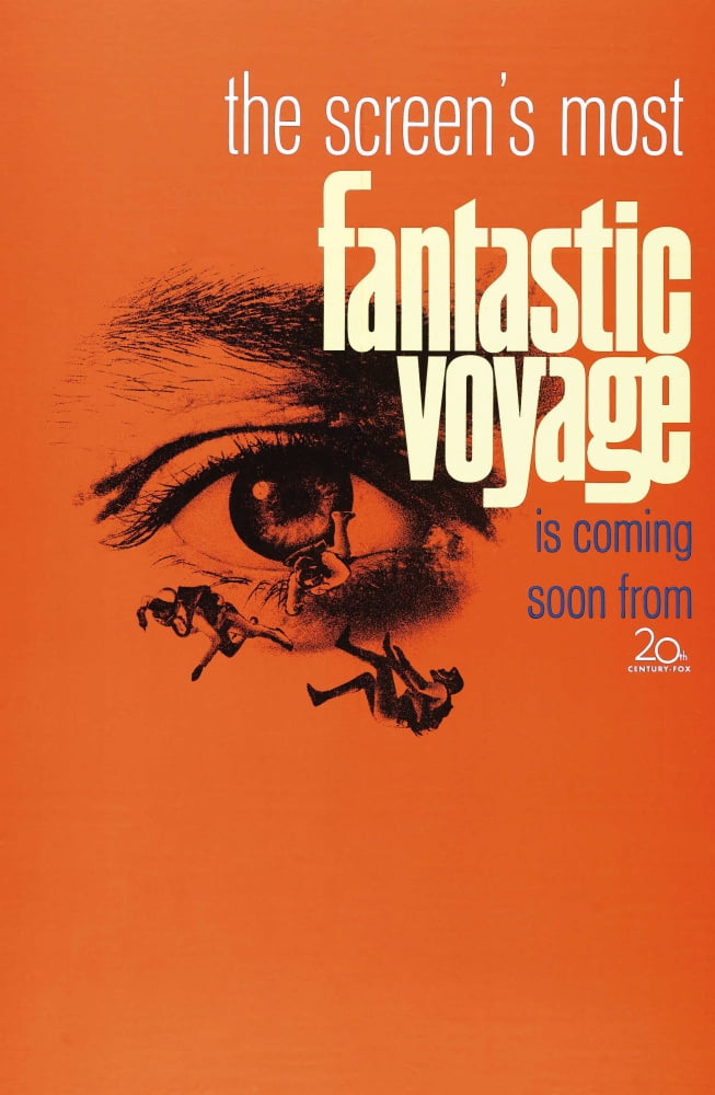 Fantastic Voyage 1966 Tm & Canvas Art -  (24 x 36)