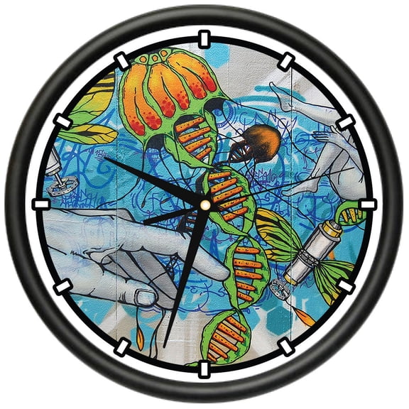 Fantastic Voyage Design Wall Clock | Precision Quartz Movement | Décor For School Class Office Bedroom Decoration