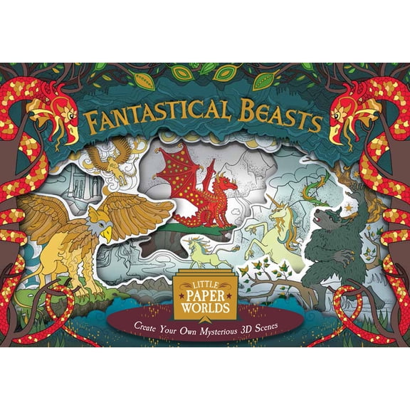 Fantastical Beasts: Create Your Own Mysterious 3D scenes (Paperback) by Patricia Moffett