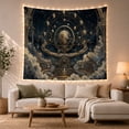 thumbnail image 1 of Fantastical Dominated by With Armillary Sphere Orrery Situated, Mystical Fantasy for Space Lovers, Galaxy Room Decor, Graduation Gift, Tapestry Wall Hanging for Bedroom and Dorm, 1 of 7