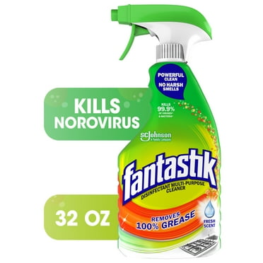 Fantastik All-Purpose Cleaner, Fresh Scent, 32 Ounce Trigger Bottle
