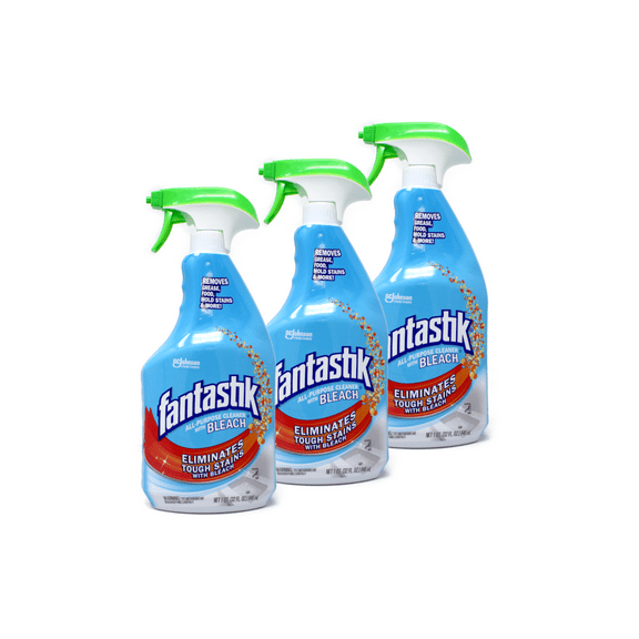Fantastik All-Purpose Cleaner, With Bleach, 32 Fl Oz - 8 Pack