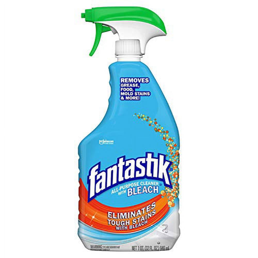 Fantastik All-Purpose Cleaner with bleach (Pack of 4) 