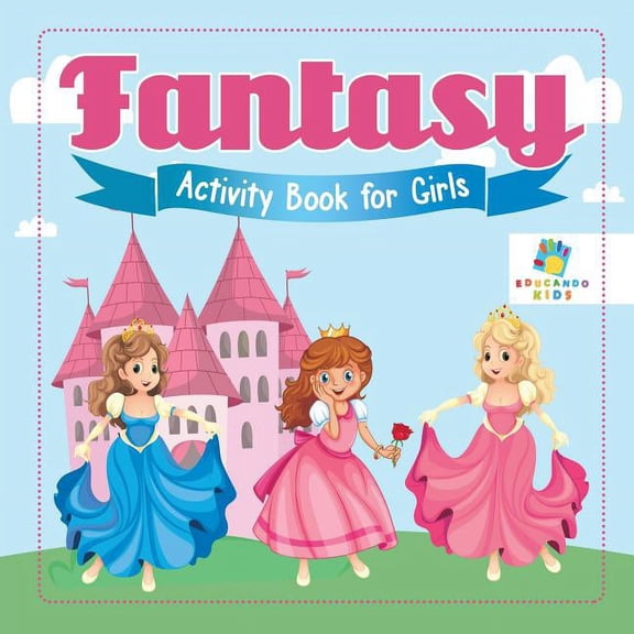 Fantasy Activity Book for Girls, (Paperback)