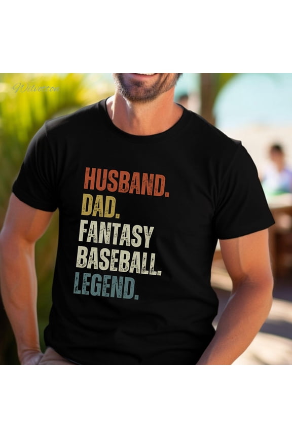 Fantasy Baseball Baseball Fan, Fantasy Baseball Tee, Husband Baseball Baseball Lover