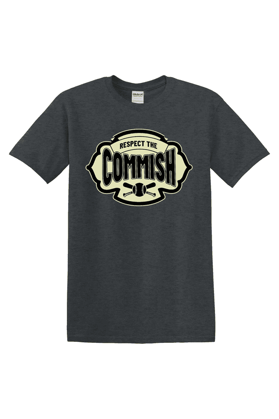 Fantasy Baseball Commissioner League Graphic T-Shirt