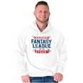 thumbnail image 1 of Fantasy Baseball League Manager Hoodie Hooded Sweatshirt Men Brisco Brands L, 1 of 6