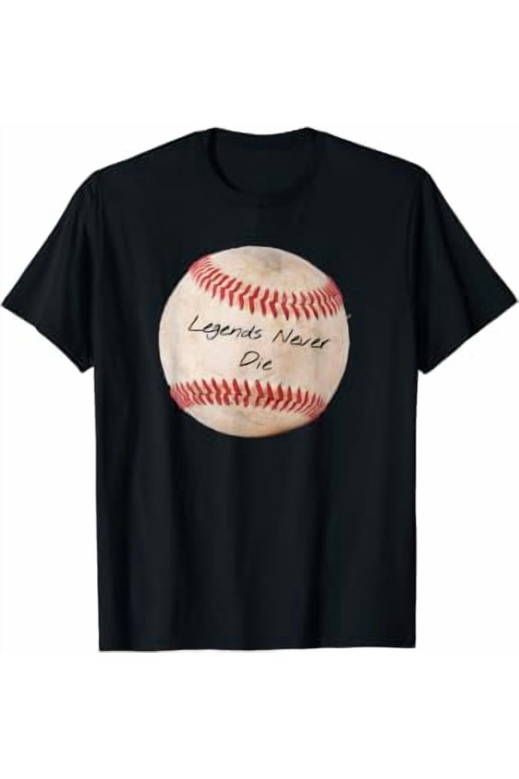 Fantasy Baseball Legends Never Die Event T-Shirt, Size S-5XL