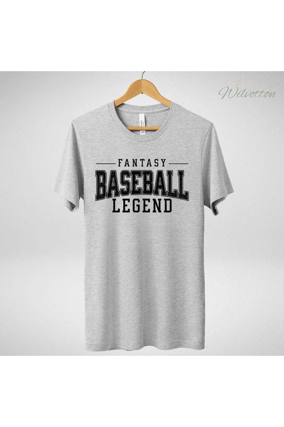 Fantasy Baseball Shirt, Distressed Baseball Fantasy League Shirt, Fantasy Baseball Legend Tee, Set Your Lineup, Champion Fantasy Baseball