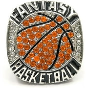 Fantasy Basketball League Champion Championship Trophy Rings Prize