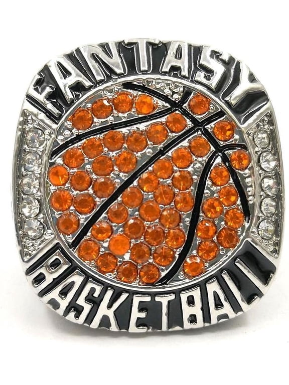 Fantasy Basketball League Champion Championship Trophy Rings Prize