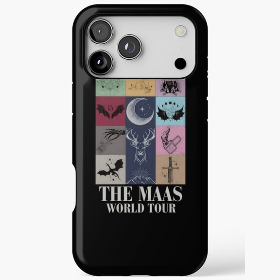 Fantasy Book World Tour Map Case for iPhone 11 12 13 14 15 16 17 Pro Max