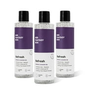 Her Fantasy Box Refresh pH Balancing Shower Gel - Natural Feminine Hygiene Solution for Gentle Cleansing, Odor Control, and Skin Nourishment - pH-Balanced Formula for All Skin Types 8 oz - 3 Pack